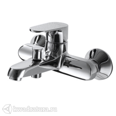 Смеситель для ванны с коротким изливом BRAVAT ALFA F6120178CP-01