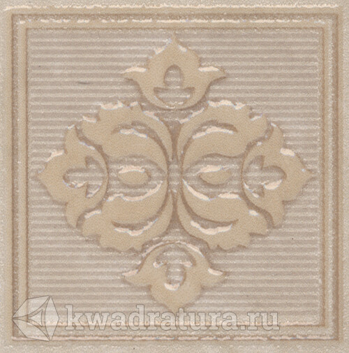 Декор для напольной плитки Kerama Marazzi Версаль бежевый 7*7 см AD\A400\SG9296