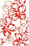 Декор для настенной плитки Нефрит-Керамика Монро красный 40*25 см 09-00-45-050