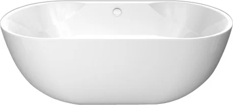 Акриловая ванна BelBagno BB28 180x85 см, отдельностоящая, овальная