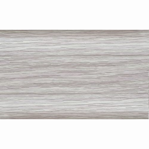 Плинтус Lexida 55 мм пластиковый 252 Ясень белый