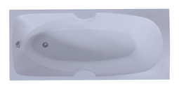Акриловая ванна Aquatek Европа 180*80 см (в комплекте каркас, фронтальная панель, слив-перелив) EVR180-0000041