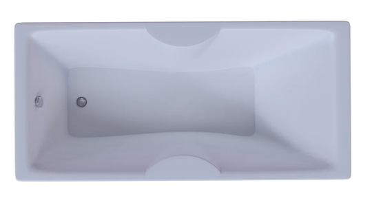 Акриловая ванна Aquatek Феникс 150*75 см слив слева (в комплекте каркас, фронтальная панель, слив-перелив) FEN150-0000029