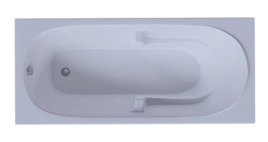 Акриловая ванна Aquatek Лея 170*75 см (в комплекте каркас и слив-перелив) LEY170-0000045