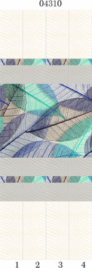 Стеновая панель ПВХ Panda Симфония 04310