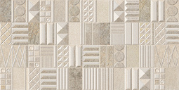 Декор для настенной плитки AZORI Stone Quarzit Geometria 31,5*63 см 588882001