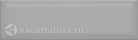 Настенная плитка Kerama Marazzi Аккорд серый грань 8,5*28,5 см 9014