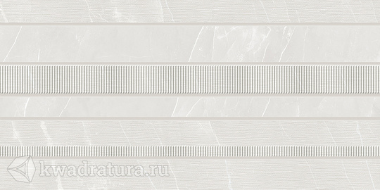 Настенная плитка AZORI Hygge Grey Light белый микс 31,5*63 см 508221101