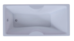Акриловая ванна Aquatek Феникс 160*75 см слив слева (в комплекте каркас, фронтальная панель, слив-перелив) FEN160-0000022
