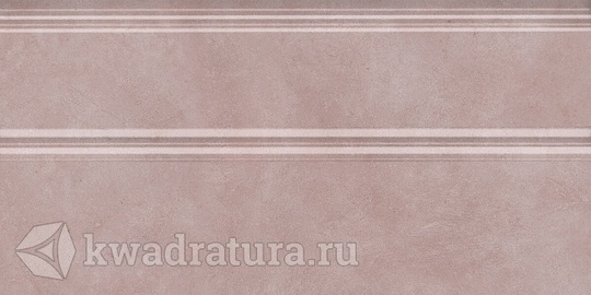 Плинтус для настенной плитки для настенной плитки Kerama Marazzi Марсо беж обрезной розовый FMA023R 15*30 см