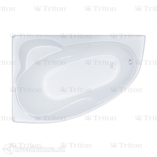 Акриловая ванна Triton Кайли (правая) 150*100 см Щ0000048091