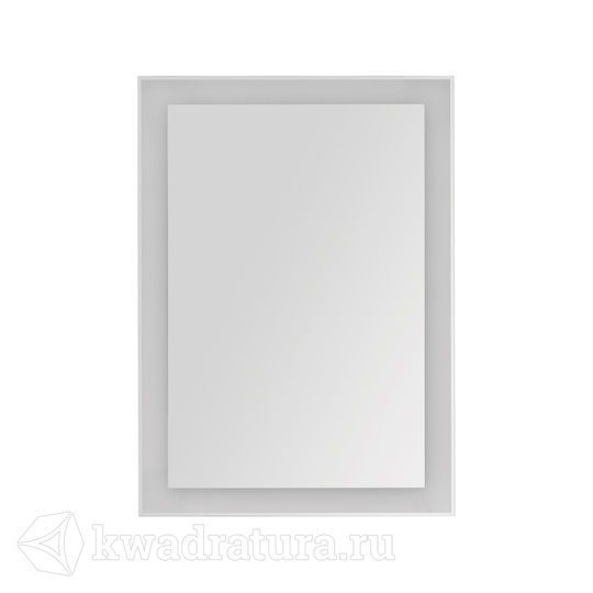Зеркало Dreja KVADRO 60*85 см, бесконтактный выключатель, LED-подсветка 77.9011W