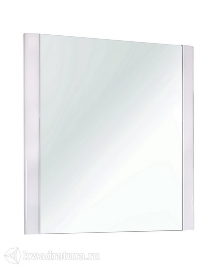 Зеркало Dreja UNI 85 см, без подсветки, белый 99.9006