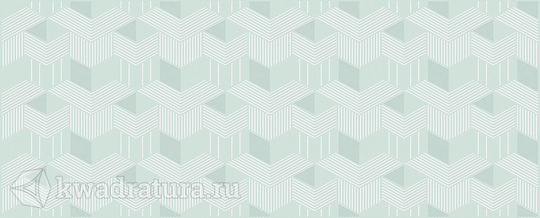 Декор для настенной плитки AZORI Lounge Mint Geometria 20,1*50,5 см 588302002
