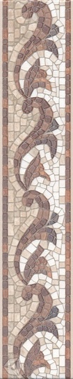 Бордюр для настенной плитки Kerama Marazzi Пантеон лаппатированный 7,7*40 см HGDA2336000L