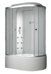 Душевая кабина ODA BST 8037 matt-L матовое стекло в/п 120*80*215 см