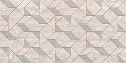 Декор для настенной плитки AZORI Ascoli Grey Diamond 587132003 31,5*63 см