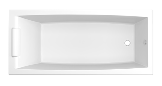 Акриловая ванна MarkaONE Aelita Slim (встраиваемая) 180*80 см 01ае1880слим