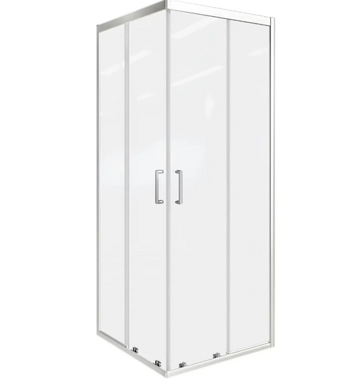 Душевое ограждение BAS CUBE CR-90-C-CH 90*90 см (без поддона) КУ00005