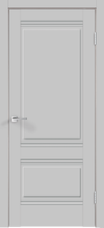 Межкомнатная дверь Velldoris (Веллдорис) ALTO 2P Эмалит серый, глухое