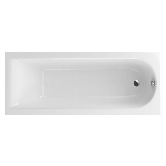 Акриловая ванна ACTIMA Aurum Slim 170*70 см на каркасе WAAC.AUR17WHS