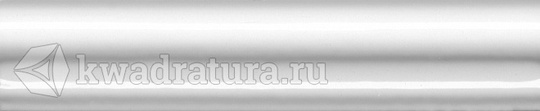 Бордюр для настенной плитки Kerama Marazzi Багет Граньяно белый BLD010 3*15 см