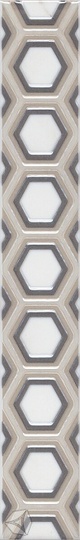 Бордюр для керамической плитки Kerama Marazzi Багет Гран Пале 6*40 см ADA4036343