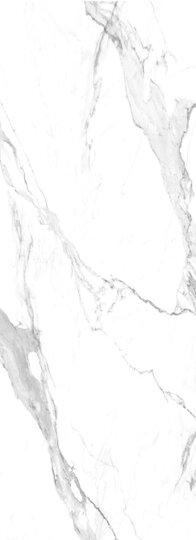 Бамбуковая панель Calacatta White glossy B 1100*2800*5