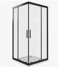 Душевое ограждение BAS CUBE CR-80-C-B 80*80 см (без поддона) КУ00019