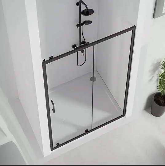 Душевое ограждение BAS CUBE WTW-110-C-B 110 см (без поддона) КУ00026
