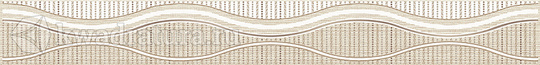 Бордюр для настенной плитки AZORI Romanico Flora 7,5*63 см 588471001