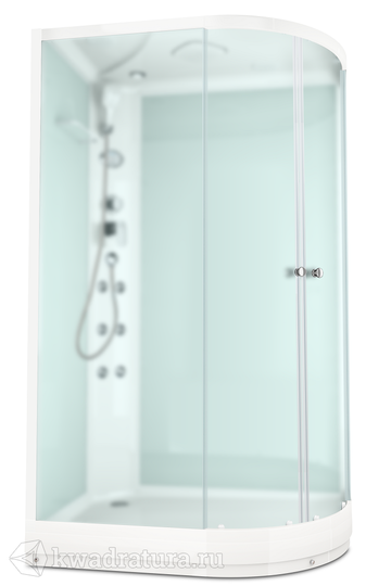 Душевая кабина DOMANI-Spa Delight Slim 128 R 120*80 см DS01DS128RLWM10