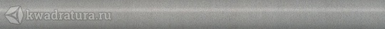 Бордюр для настенной плитки Kerama Marazzi Марсо серый обрезной SPA020R 2,5*30 см