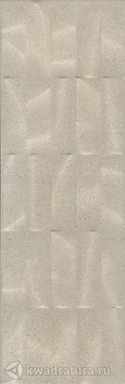 Настенная плитка Kerama Marazzi Безана бежевый структура обрезной 12153R 25*75 см