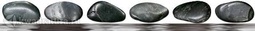Бордюр для настенной плитки Нефрит-Керамика Фреш черный 50*7 см 77-05-04-330