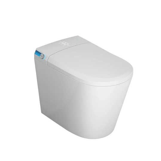 Умный приставной унитаз Grossman Smart GR-PR-5702 с функцией биде, импульсной системой смыва