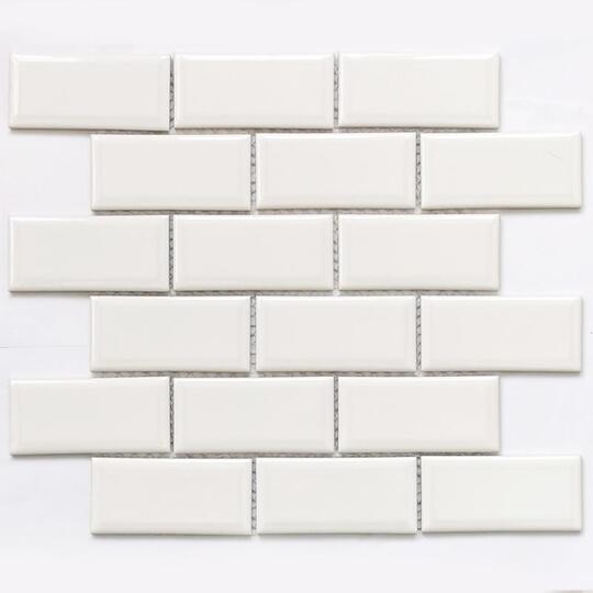 Мозаика Bonaparte Brick White 29,2*28,7 см