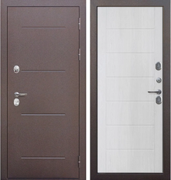 Дверь входная металлическая Феррони 11 см ISOTERMA Медный антик - Астана милки
