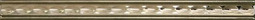 Керамический бордюр для настенной плитки Kerama marazzii Сеттиньяно 10 карандаш платина 20*1,5 см
