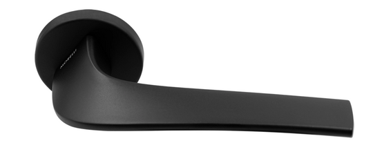 Дверная ручка Morelli COMETA R5 NERO-ST Черный soft-touch