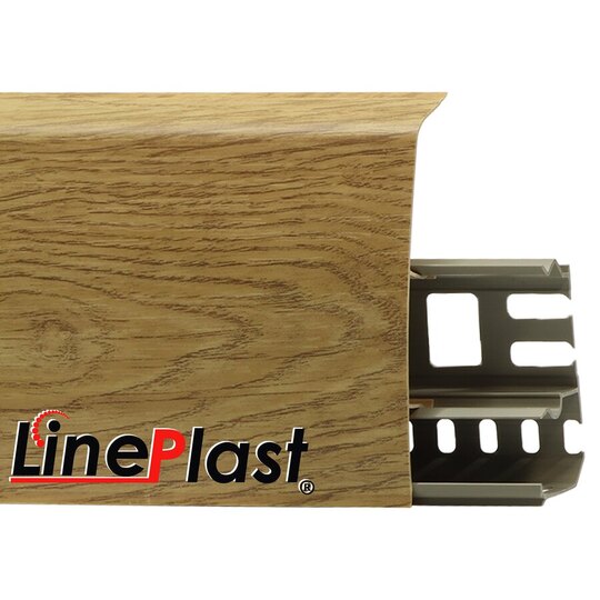 Плинтус Line Plast 85 мм Анегре LS025