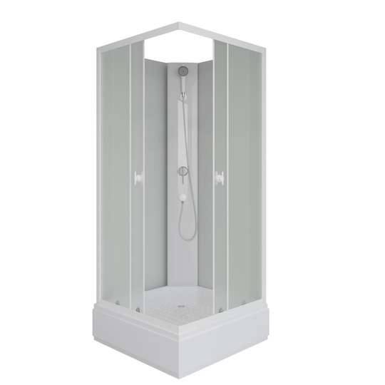 Душевая кабина Niagara Promo P100/26Q/MT/BK 100*100 см