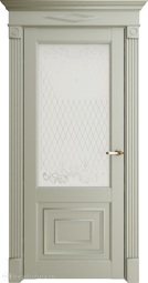 Межкомнатная дверь Uberture Florence ПДО 62002 Серена светло-серый