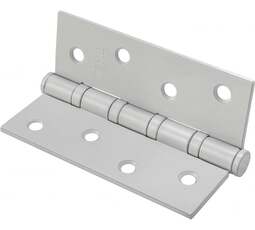 Петля стальная Renz RENZ 100- 4BB FH Grey 100*75*2,5 б/колп., серый