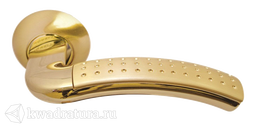 Дверная ручка Rucetti RAP 7 SG/GP матовое золото