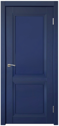 Межкомнатная дверь Uberture Salutto ПДГ 501 синяя