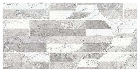 Настенная плитка AZORI Saint Laurent Pattern 31,5*63 см 00-00110250