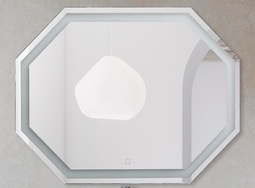 Зеркало с встроенным светильником и сенсорным выключателем BelBagno 12W, 220-240V, 1000x30x800
