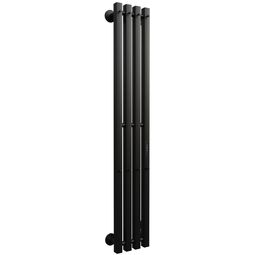 Полотенцесушитель электрический TONI ARTI Siena pulsante 4П 18/120 СП черный матовый TA-3103003