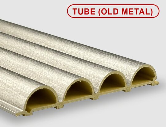 Бамбуковая панель Tube old metal 183*2800*24